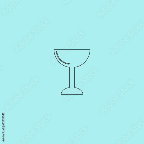 vector drink wineglass