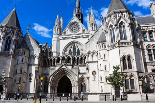 The Royal Courts of Justice, London, UK