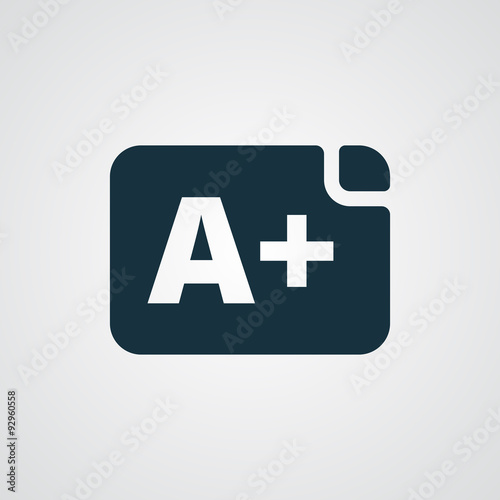 Flat Rating icon