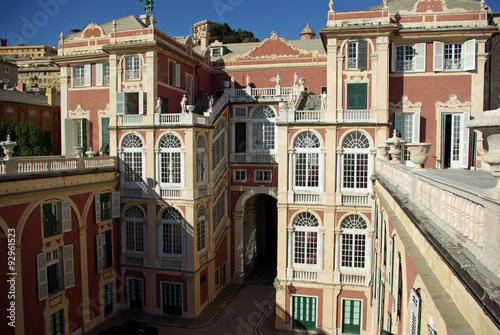 Palais baroque à Gênes, Italie