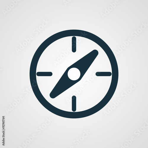 Flat Compass icon