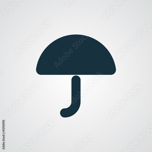 Flat Umbrella icon