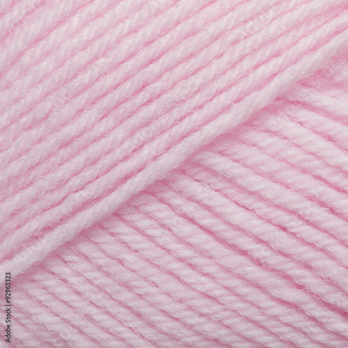 Close Up of Pink Yarn in a Diagonal Pattern