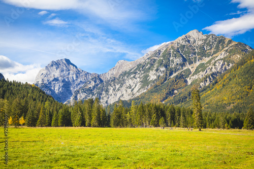 Karwendel gebirge in Tirol in Österreich © hardyuno