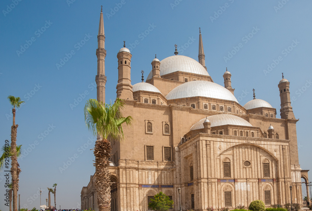 Mohammed Ali or Alabaster Mosque,  Saladin Citadel, Cairo, Egypt