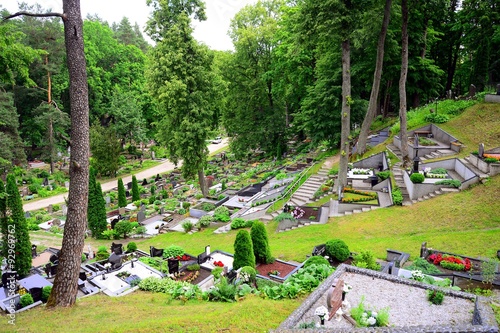 Cemetery in Vilnius city Calvary