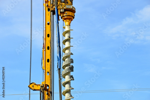 Bohrgerät Bohrschnecke