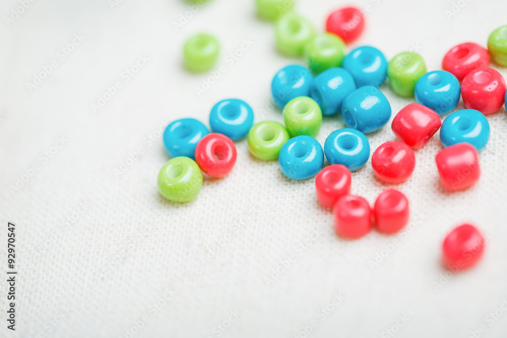 Colored glass beads Colored glass beads