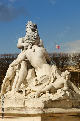Statue in Paris, France