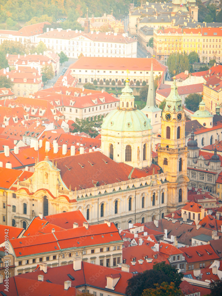 Lesser Town of Prague with St. Nicolas Cathedral