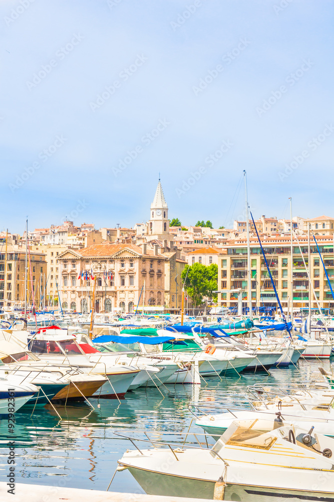 Old port of Marseilles, Provence, France