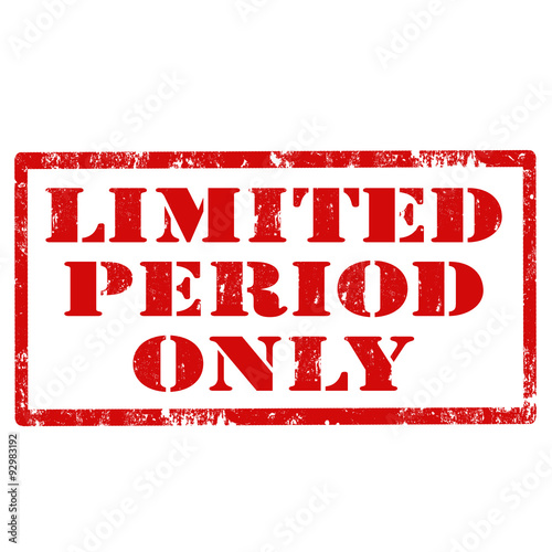 Limited Period Only