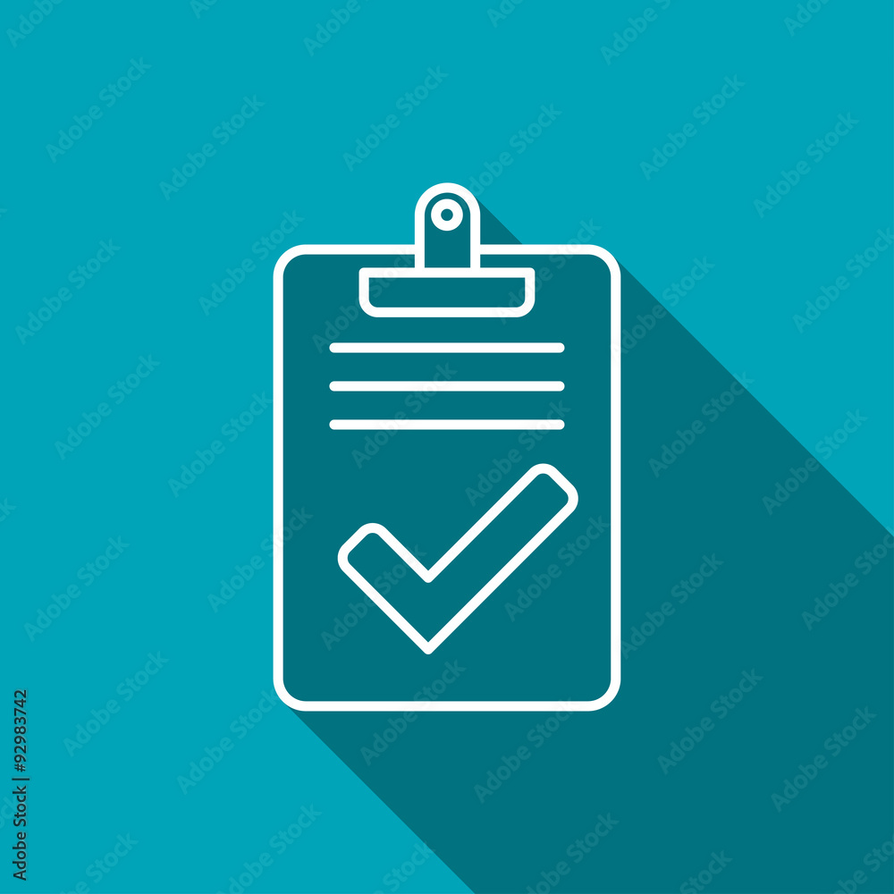 Quality control related vector icon. Pass Quality control related vector icon. Pass