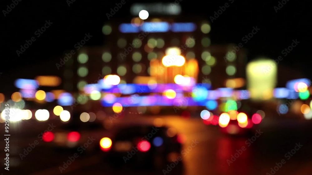 Cars in night city Cars in night city
