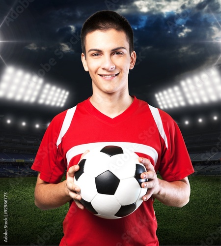 Soccer player.