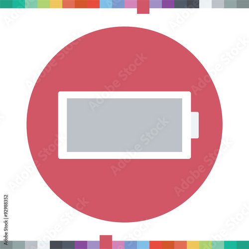 Free Download Empty battery icon. - GFXLoad
