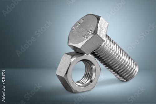 Foto Bolt and nut.