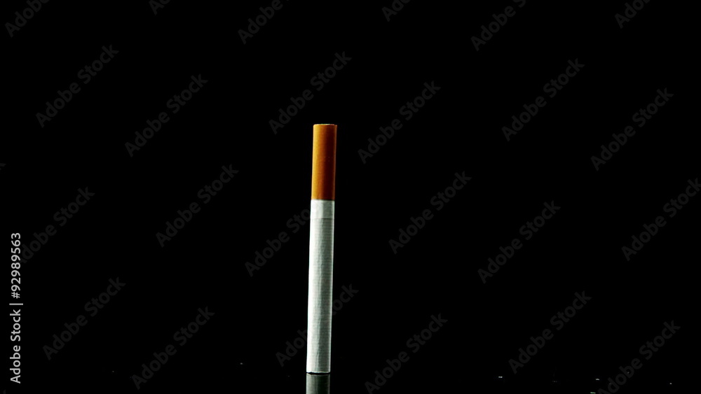 Hand smashing a cigarette Hand smashing a cigarette