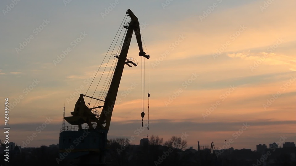 Harbour crane Harbour crane