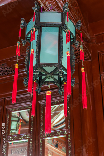 Close-up of a chinese lantern