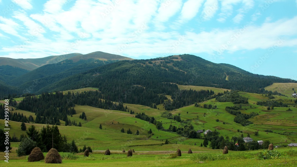 4K Timelapse of clouds and beautiful green fields 4K Timelapse of clouds and beautiful green fields