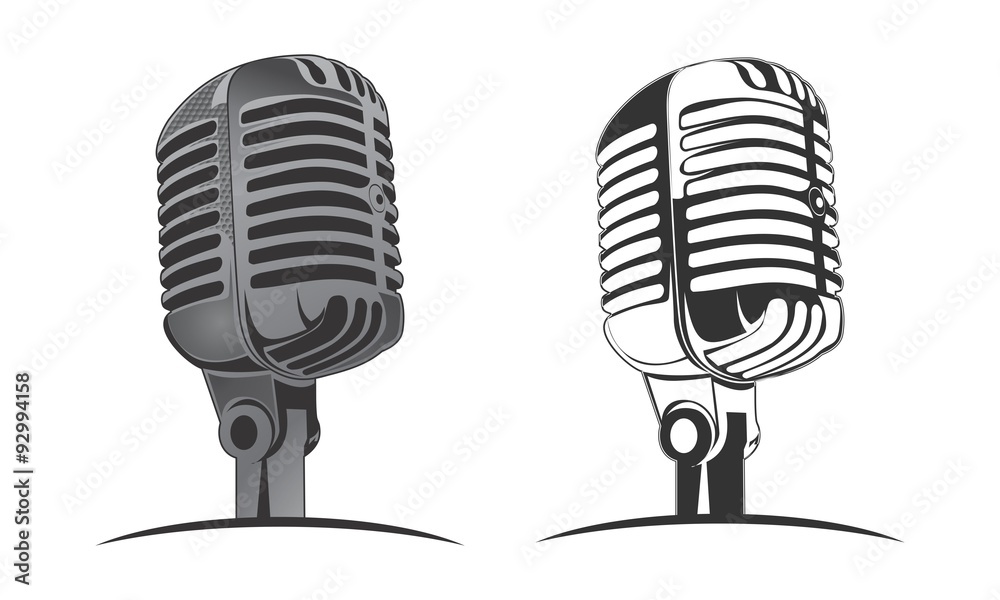 Fototapeta premium Microphone