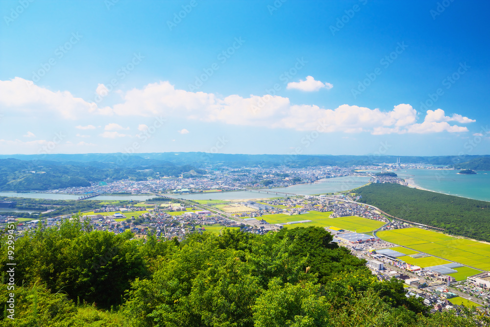 Nijinomatsubara with Karatsu City, Saga