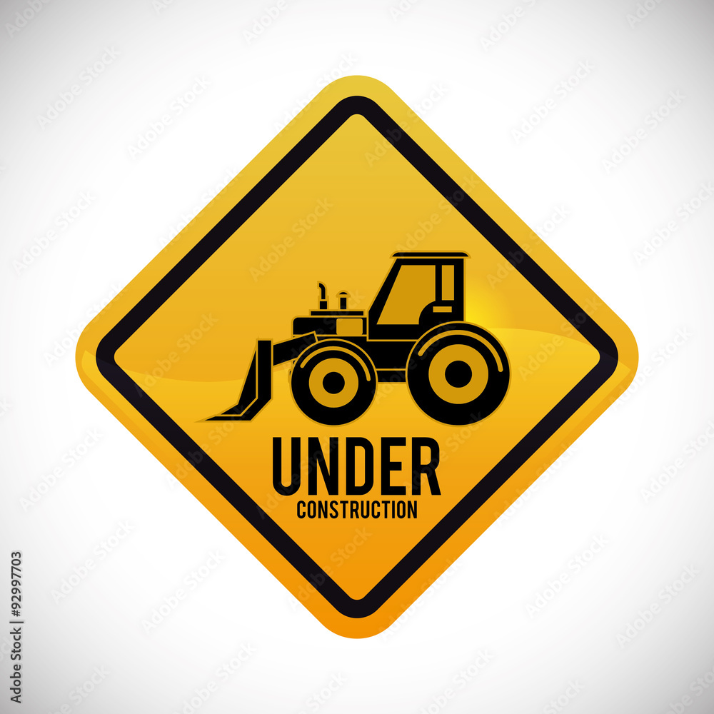 Under construction design Under construction design