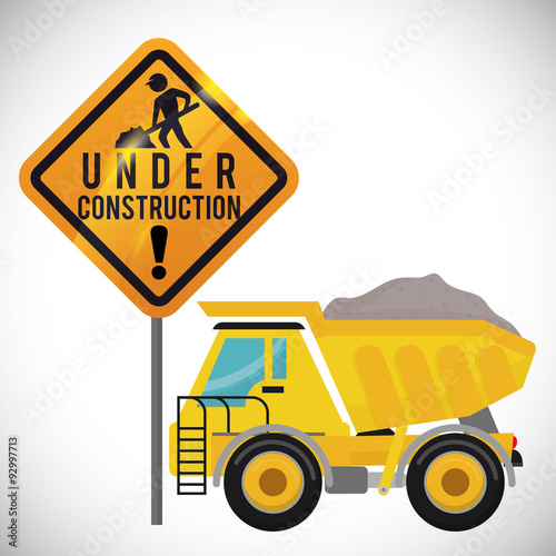 Under construction design 