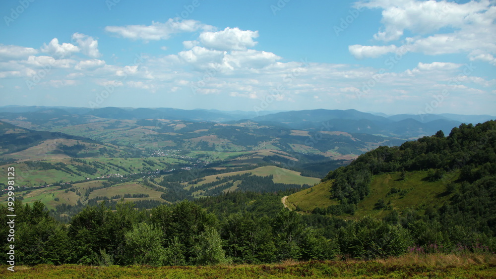 4K Timelapse of clouds in beautiful green mountains 4K Timelapse of clouds in beautiful green mountains