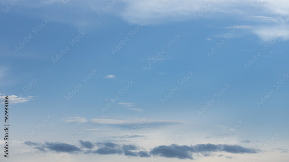 blue sky weather background with white clouds