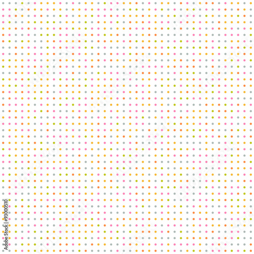 Seamless Modern Vector Dotted Pattern