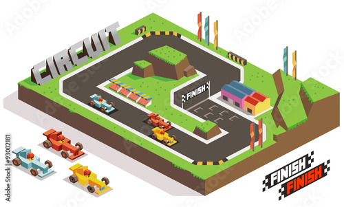 Circuit Racing Car