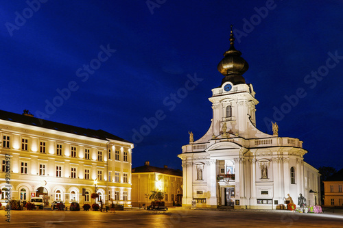 Basilica in Wadowice, Poland. photo