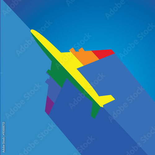 The rainbow plane