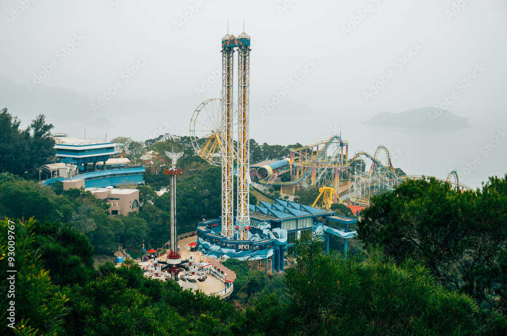 Hongkong Cityscape amusement park
