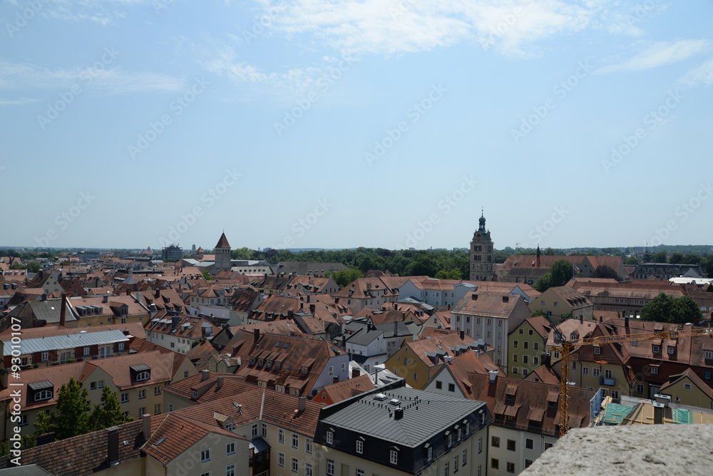 Blick über Regensburg