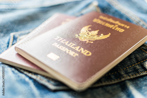 Thai passport