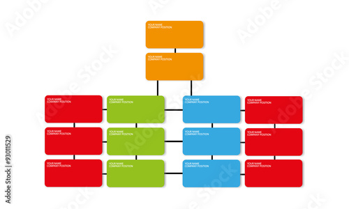 organized schedule with place for your positions