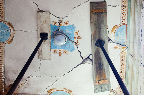 Affresco danneggiato