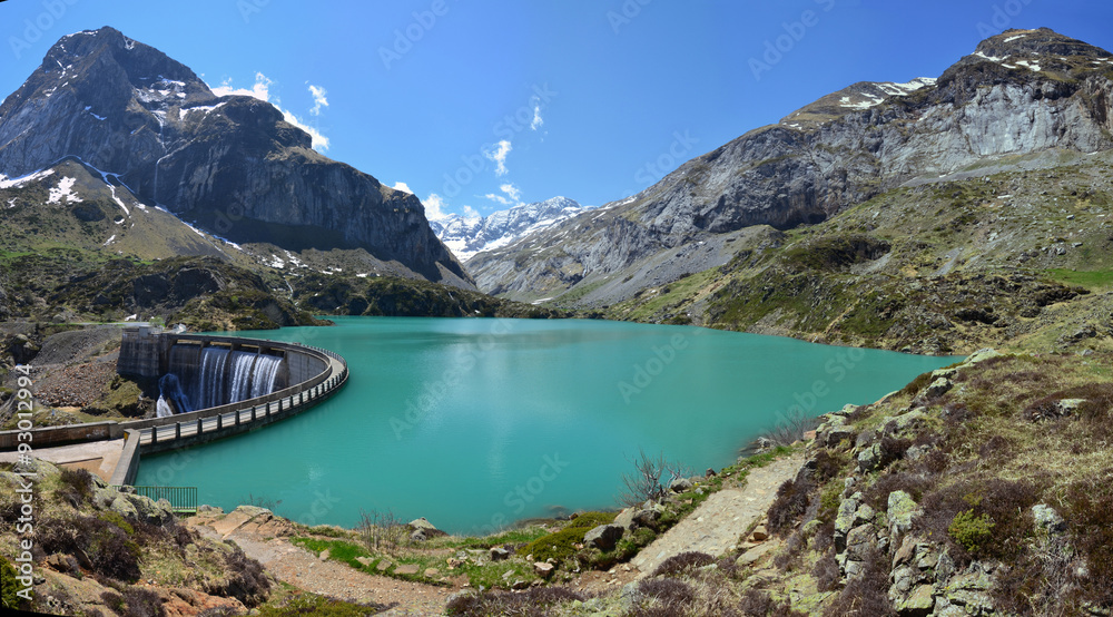 Lac des Gloriettes in the French Pyrenees