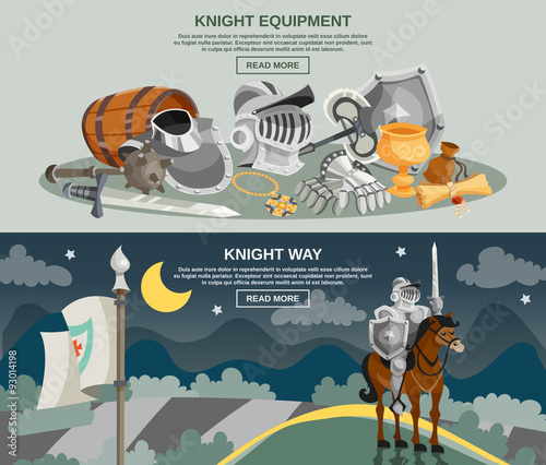 Knight Banner Set