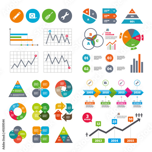 Screwdriver and bubble level, roulette.