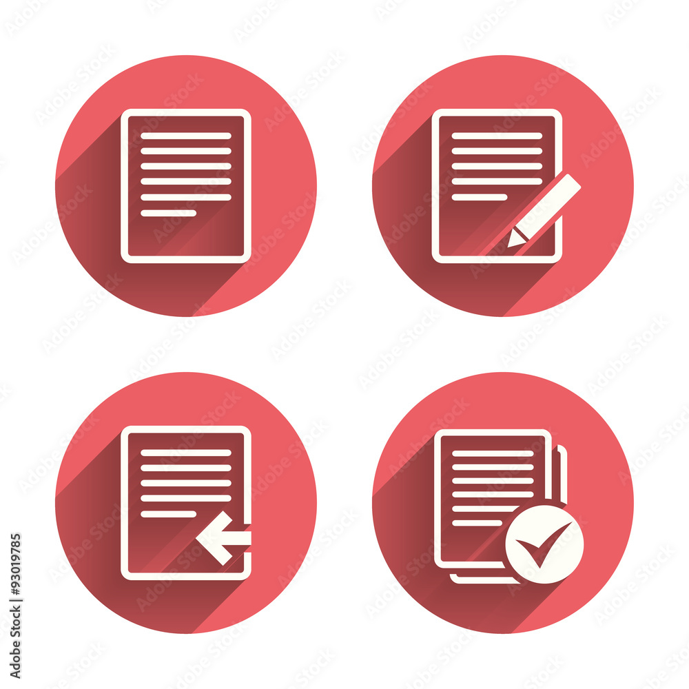 Document icons. Upload file and checkbox. Document icons. Upload file and checkbox.