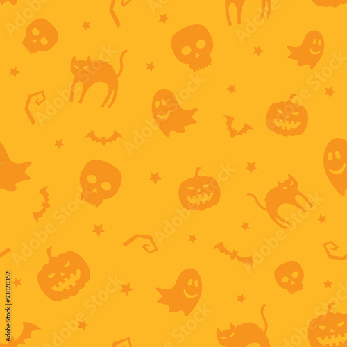 Halloween Seamless Pattern