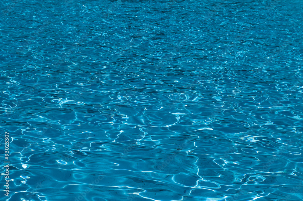 dark blue water surface