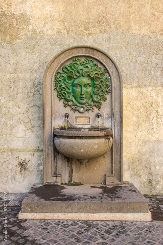Fountain of Medusa in Nemi 1