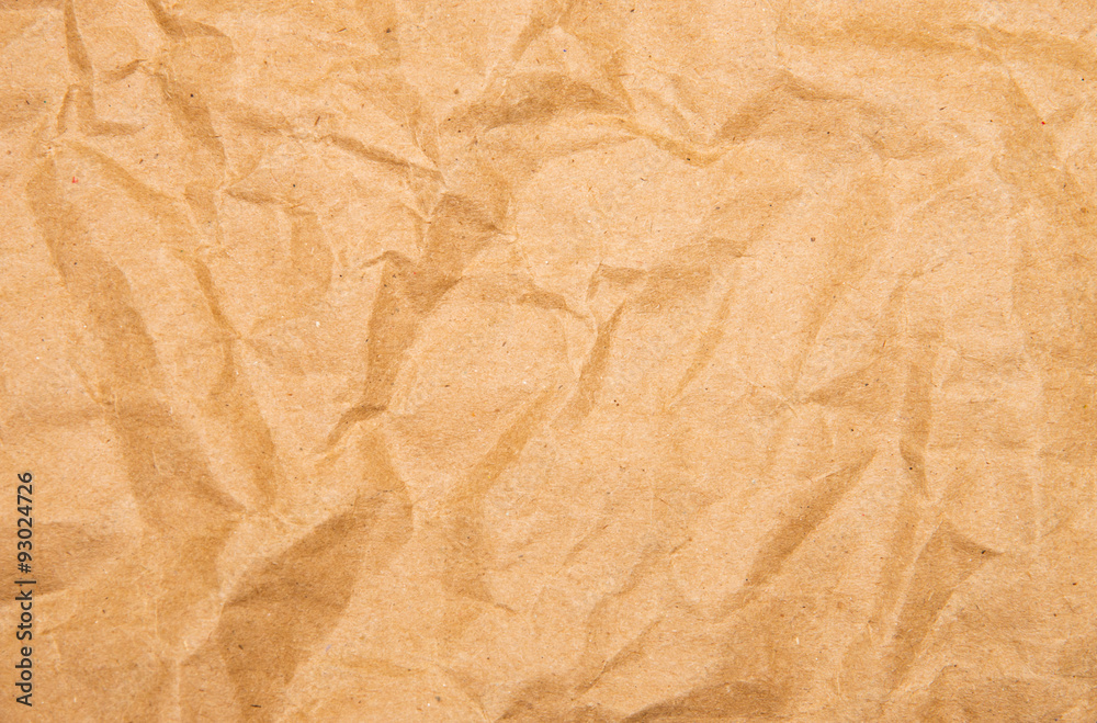 Crumpled paper for background usage Crumpled paper for background usage