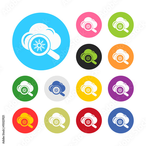 Illustration of weather icon
