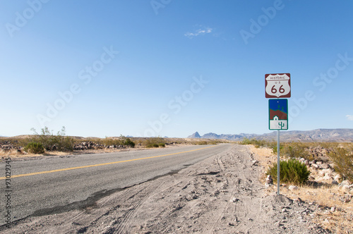 Route 66 the Mother Road, California, Arizona, USA